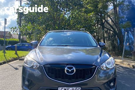 Grey 2014 Mazda CX-5 Wagon Maxx Sport (4X4)