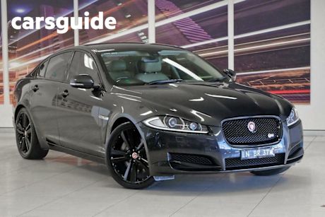 Grey 2013 Jaguar XF Sedan 3.0D S