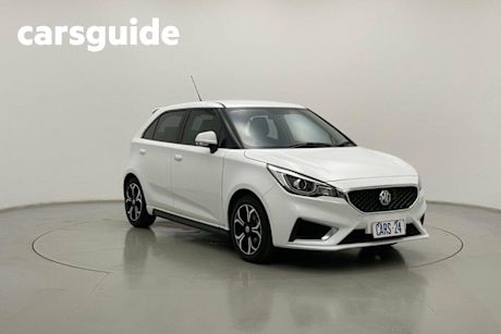 White 2021 MG MG3 Auto Hatchback Excite (with Navigation)