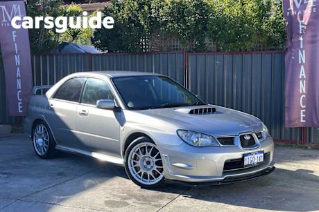 Silver 2006 Subaru Impreza Sedan STI S204 MANUAL 6 SPEED AWD