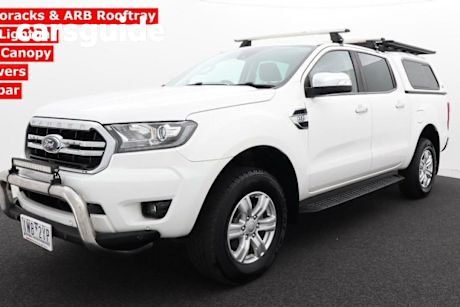 White 2019 Ford Ranger Double Cab Pick Up XLT 3.2 (4X4)