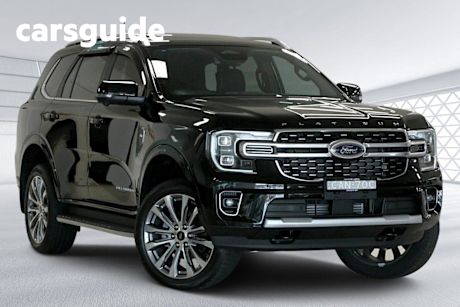 Black 2024 Ford Everest Wagon Platinum (4WD)