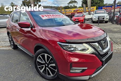 Red 2020 Nissan X-Trail Wagon TI (4WD)