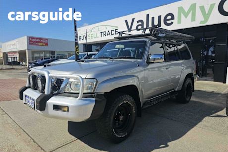 Silver 2007 Nissan Patrol Wagon ST-S (4X4)