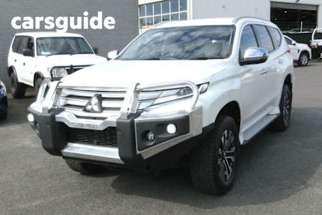 White 2021 Mitsubishi Pajero Sport Wagon GLS (4X4) 7 Seat