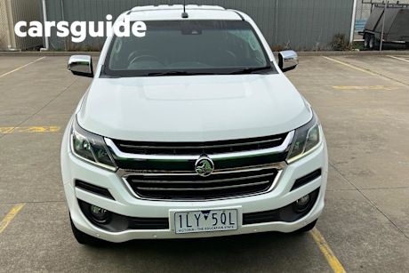 White 2017 Holden Colorado Crew Cab Pickup LTZ (4X4)