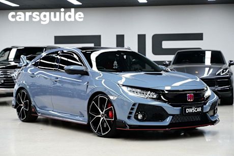Grey 2018 Honda Civic Hatchback Type R