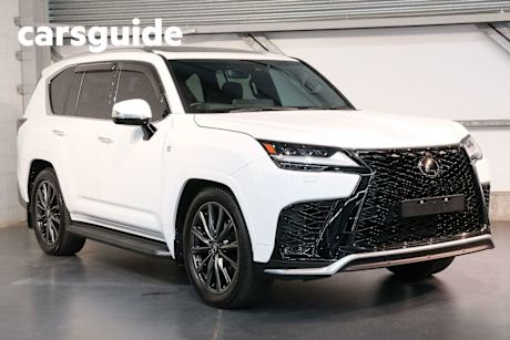 White 2023 Lexus LX500d Wagon F Sport