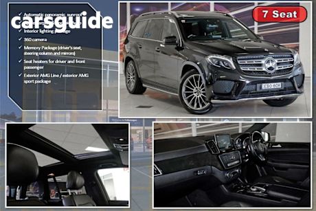 Black 2019 Mercedes-Benz GLS350 Wagon D 4Matic