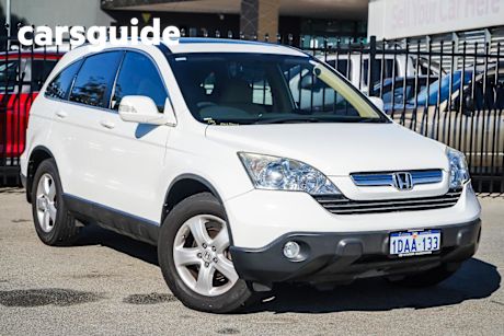White 2009 Honda CR-V Wagon (4X4) Sport