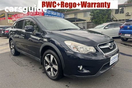 Blue 2013 Subaru XV Wagon Eyesight Hybrid 2.0I (Hybrid)