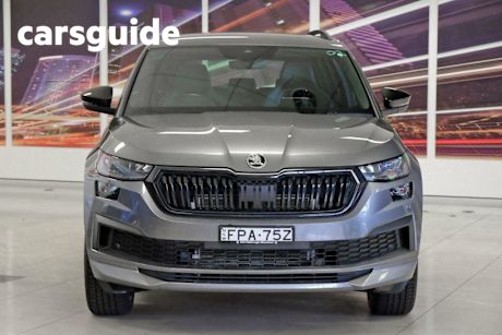 Grey 2022 Skoda Kodiaq Wagon Sportline (4X4)