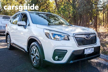White 2021 Subaru Forester Wagon 2.5I-L (awd)