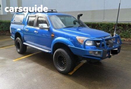 Blue 2011 Ford Ranger Dual Cab Pick-up XLT (4X4)