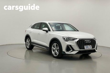 White 2022 Audi Q3 Sportback 35 Tfsi S Line