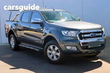 Grey 2015 Ford Ranger Dual Cab Utility XLT 3.2 (4X4)