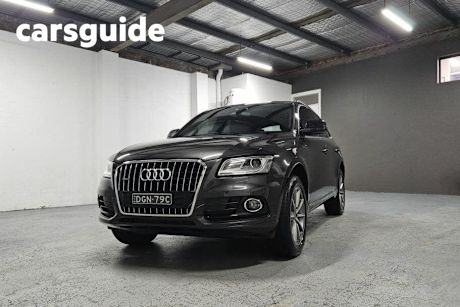 Grey 2015 Audi Q5 Wagon 2.0 TDI Quattro