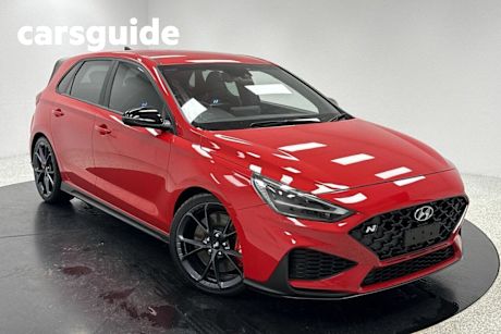 Red 2021 Hyundai I30 Hatchback N