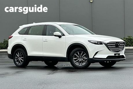 White 2023 Mazda CX-9 Wagon Sport (fwd)