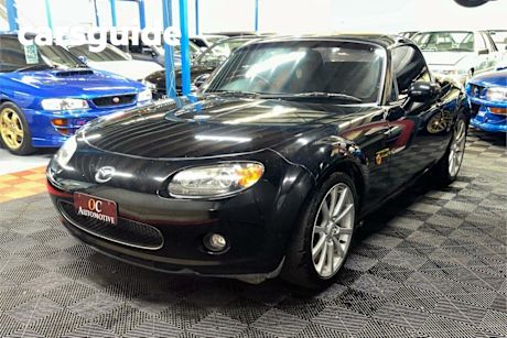 Black 2006 Mazda MX-5 Roadster Coupe