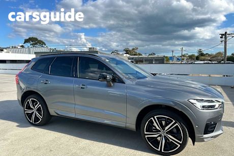 Grey 2019 Volvo XC60 Wagon T6 R-Design (awd)