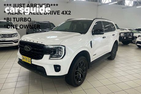 White 2023 Ford Everest Wagon Sport (rwd)