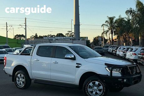 White 2021 Ford Ranger Double Cab Pick Up XLT 3.2 (4X4)