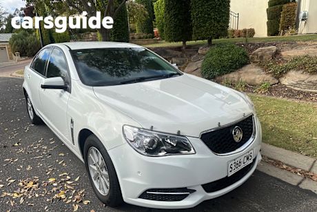 White 2015 Holden Commodore Sedan Evoke (lpg)