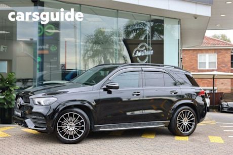 Black 2022 Mercedes-Benz GLE Wagon 450 4Matic (hybrid)