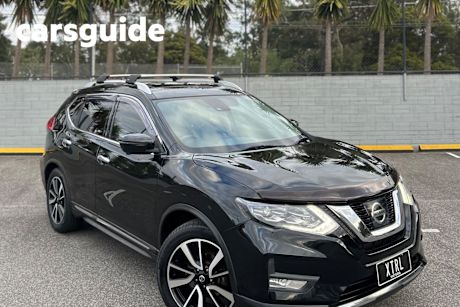 Black 2017 Nissan X-Trail Wagon TI (4WD)