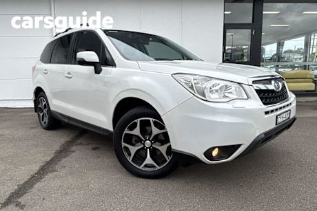 White 2015 Subaru Forester Wagon 2.5I-S