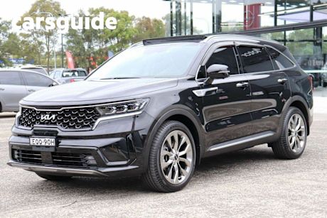 Black 2021 Kia Sorento Wagon GT-Line 7 Seat