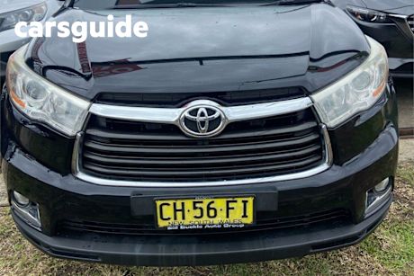 Black 2016 Toyota Kluger Wagon GX (4X4)