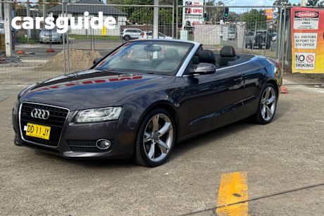 Purple 2010 Audi A5 Cabriolet 3.0 TDI Quattro
