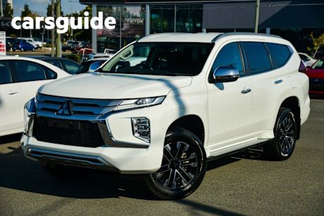 White 2024 Mitsubishi Pajero Sport Wagon GLS (4WD) 7 Seat