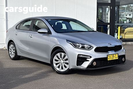 Silver 2019 Kia Cerato Sedan S