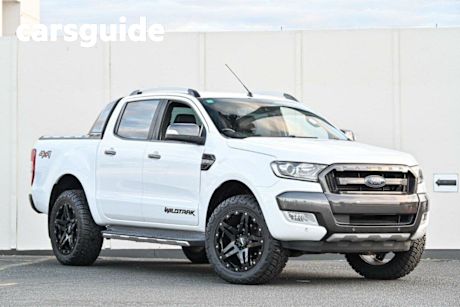 White 2017 Ford Ranger Dual Cab Pick-up Wildtrak 3.2 (4X4)