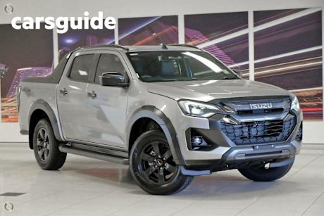 Silver 2025 Isuzu D-MAX Crew Cab Utility X-Terrain (4X4)