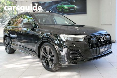 Black 2024 Audi Q7 Wagon 45 TDI Quattro Mhev