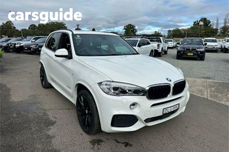 White 2016 BMW X5 Wagon Xdrive 30D