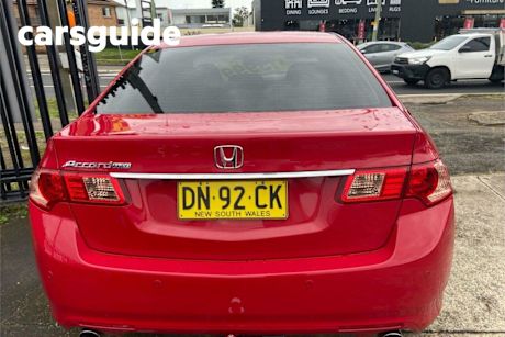 Red 2014 Honda Accord Euro Sedan Luxury Navi