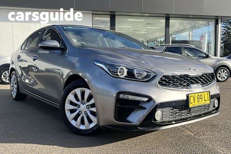 Grey 2019 Kia Cerato Sedan S