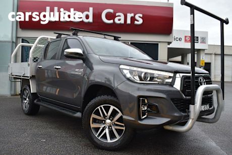 Grey 2018 Toyota Hilux Dual Cab Utility SR5 (4X4)