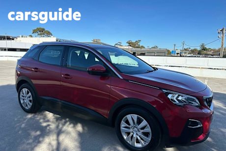 Red 2017 Peugeot 3008 Wagon Active