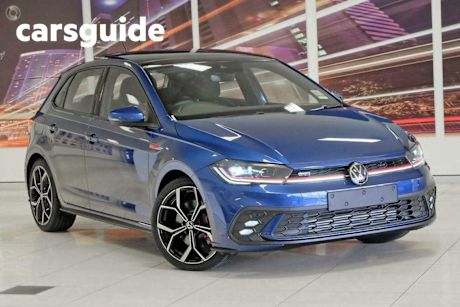 Blue 2025 Volkswagen Polo Hatchback GTI