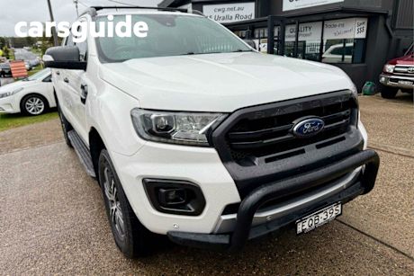 White 2020 Ford Ranger Double Cab Pick Up Wildtrak 3.2 (4X4)