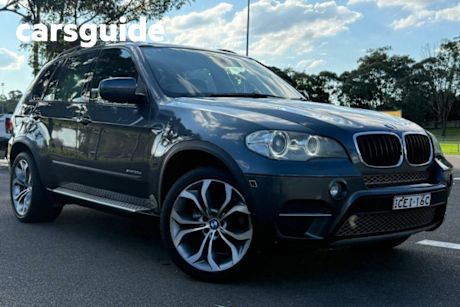 Grey 2011 BMW X5 Wagon Xdrive 30D