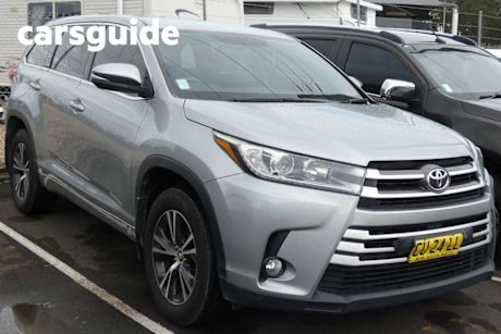 Silver 2017 Toyota Kluger Wagon GX (4X2)