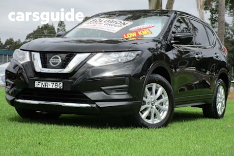 Black 2017 Nissan X-Trail Wagon ST (2WD)