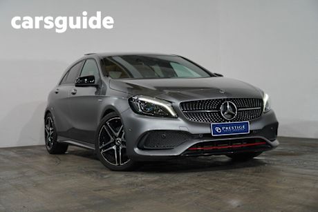 Grey 2017 Mercedes-Benz A250 Hatchback Sport 4Matic